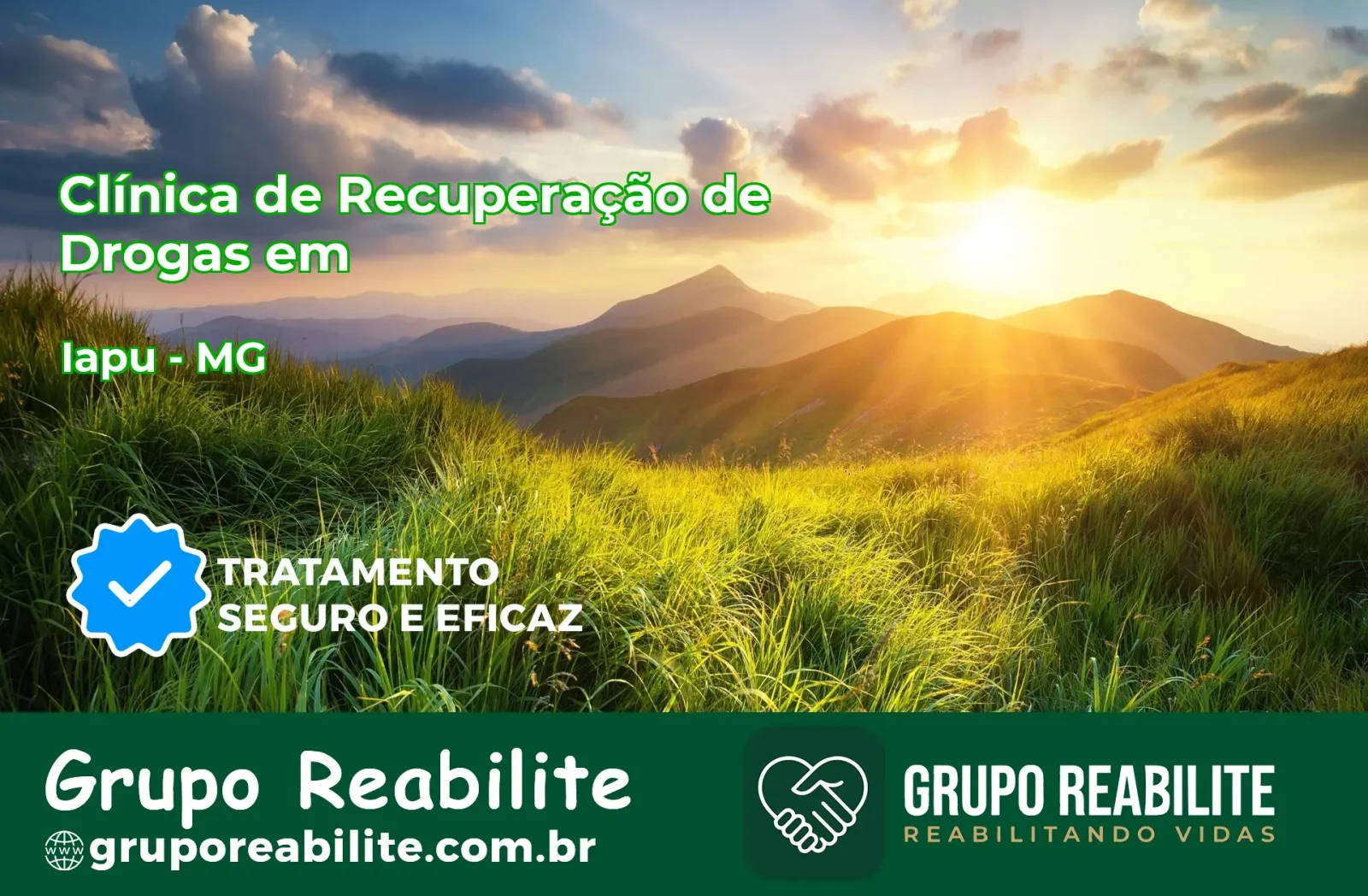 🚨 Clínica de Recuperação de Drogas em Iapu - MG