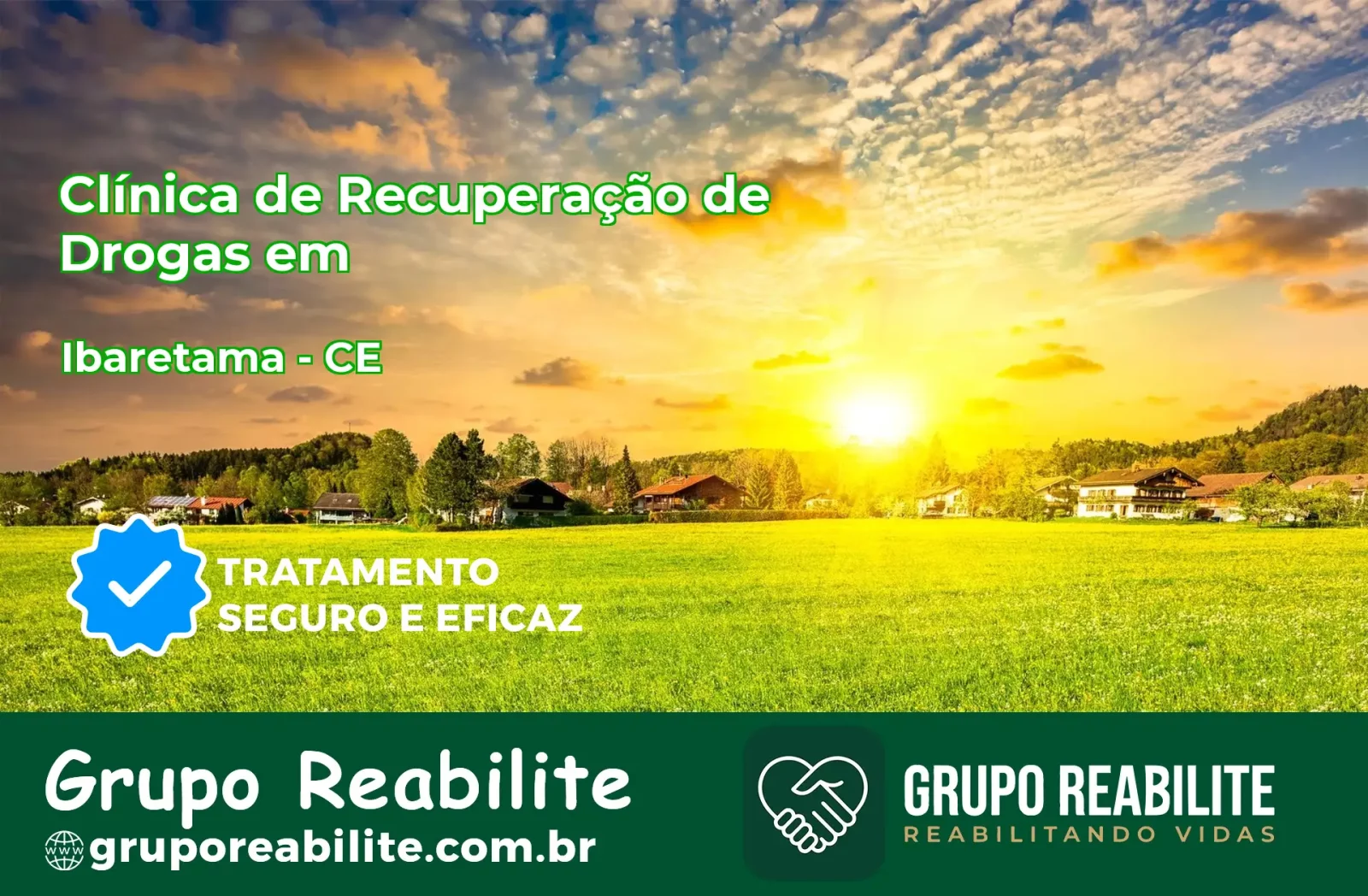 🚨 Clínica de Recuperação de Drogas em Ibaretama - CE