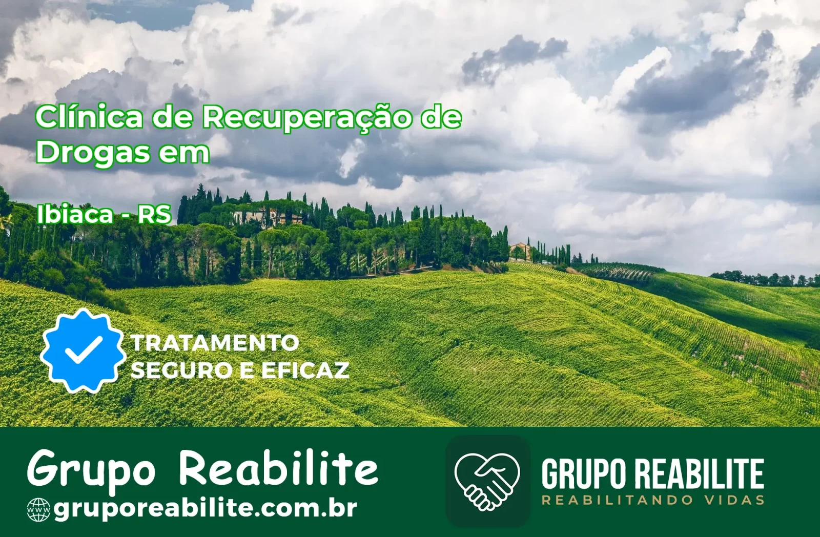 🚨 Clínica de Recuperação de Drogas em Ibiaçá - RS