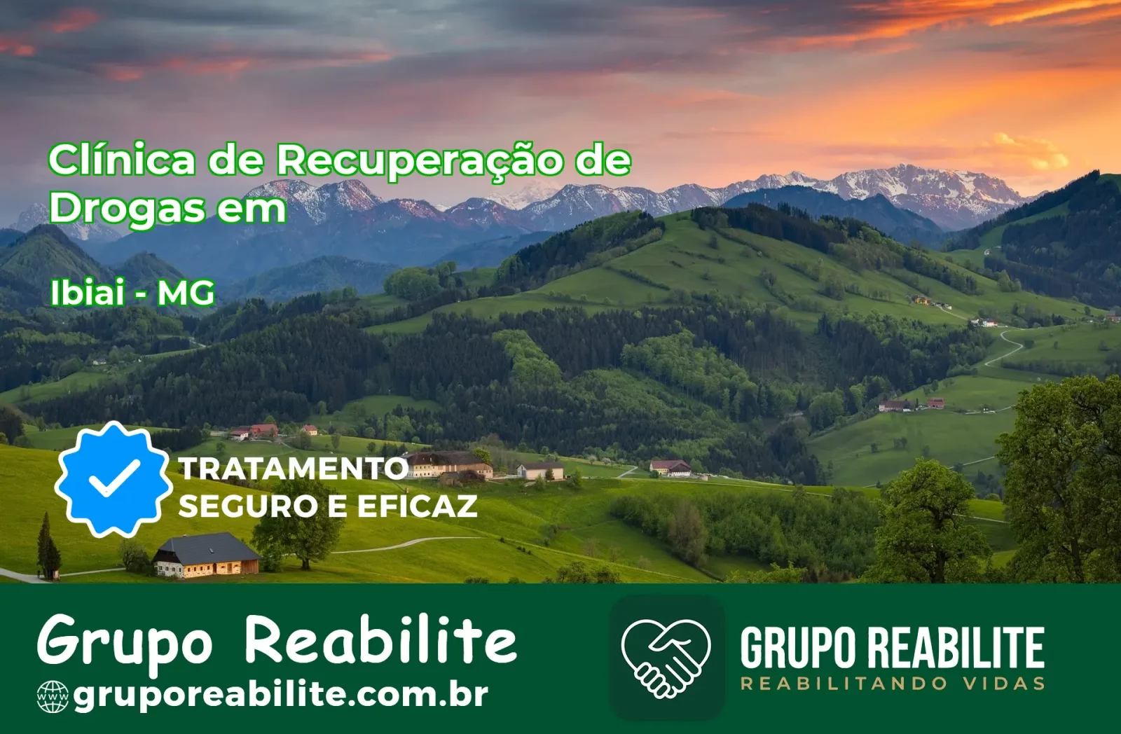 🚨 Clínica de Recuperação de Drogas em Ibiaí - MG