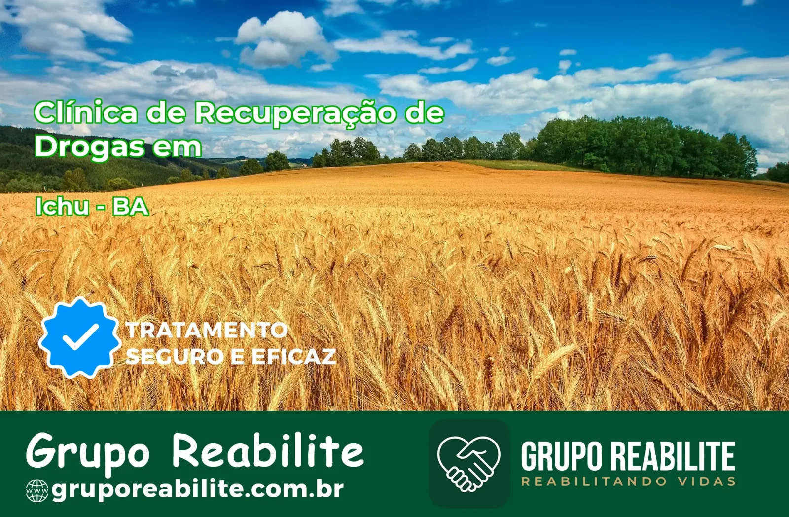 🚨 Clínica de Recuperação de Drogas em Ichu - BA