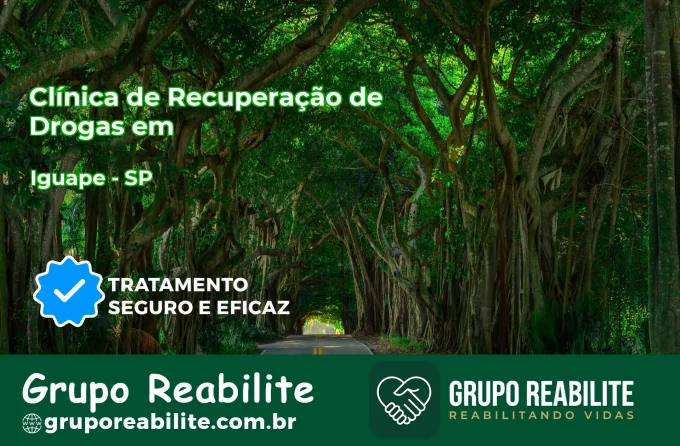 🚨 Clínica de Recuperação de Drogas em Iguape - SP