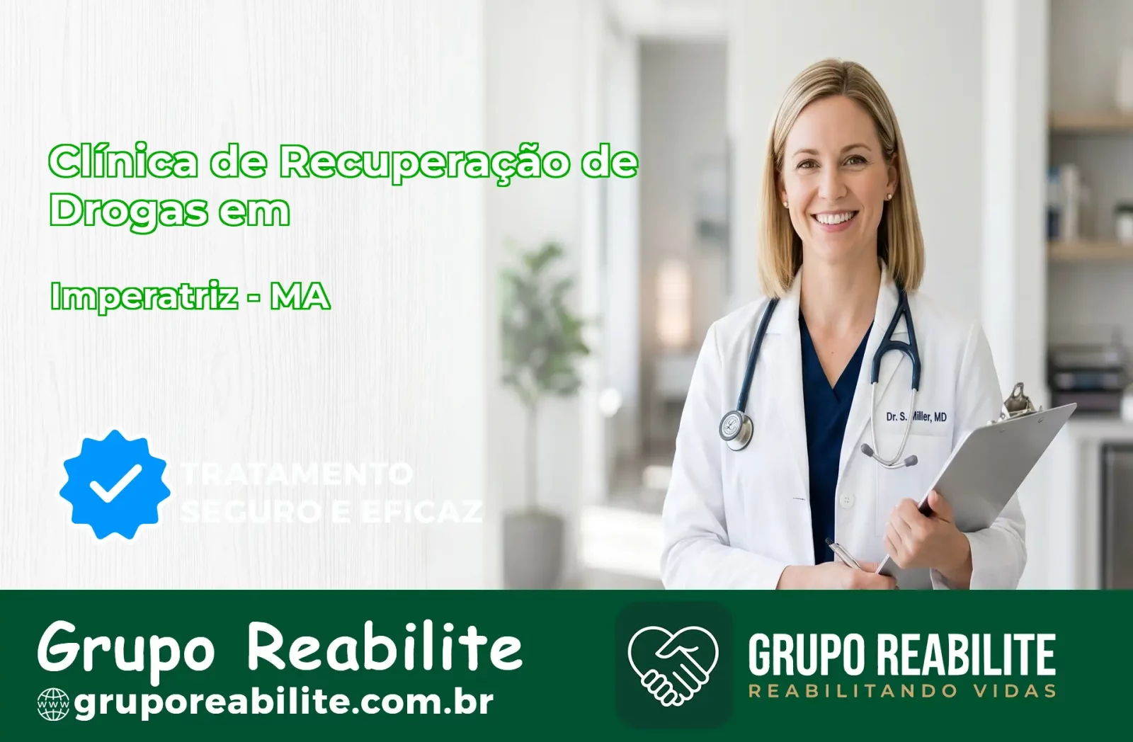 🚨 Clínica de Recuperação de Drogas em Imperatriz - MA
