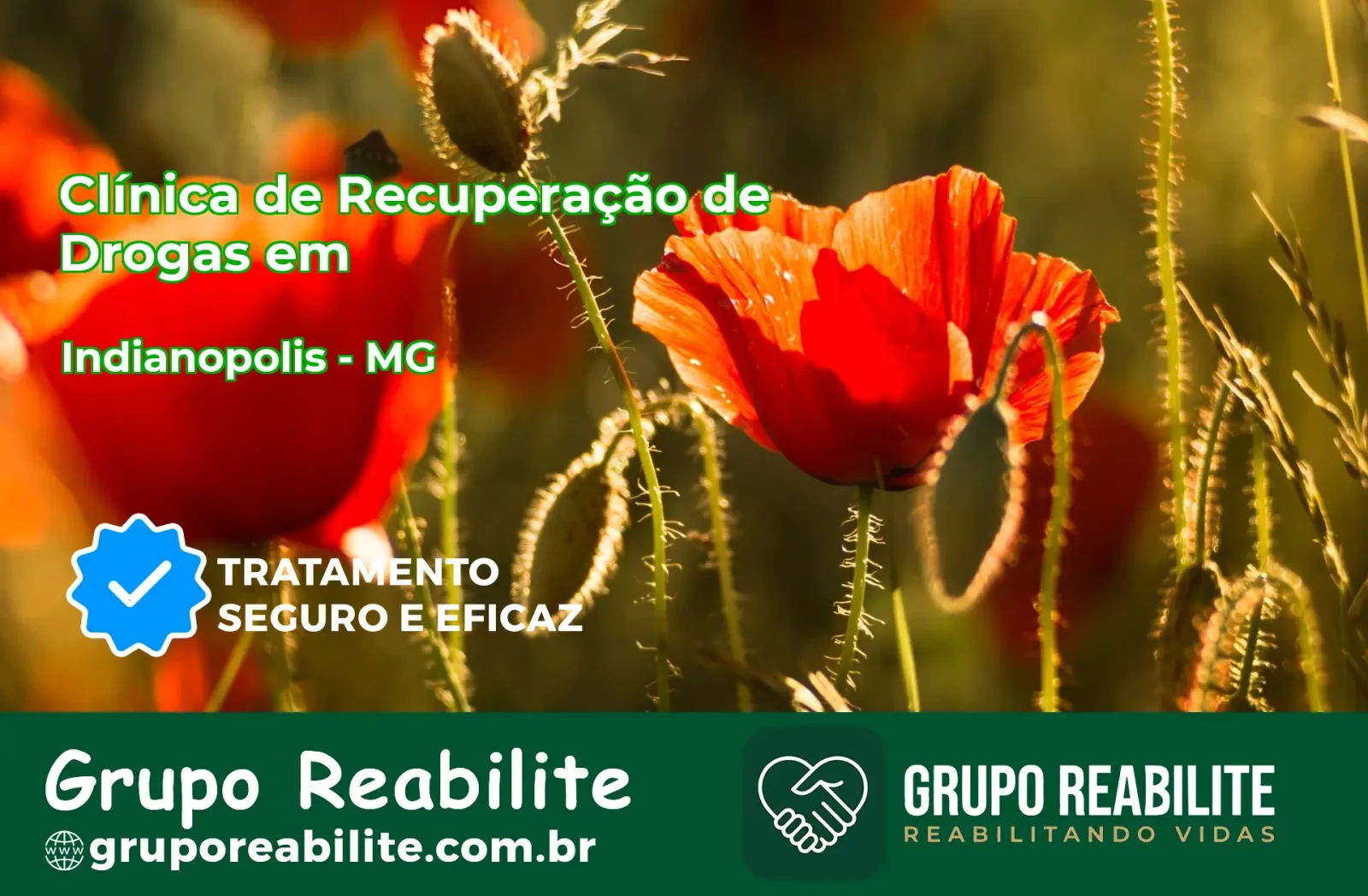🚨 Clínica de Recuperação de Drogas em Indianópolis - MG