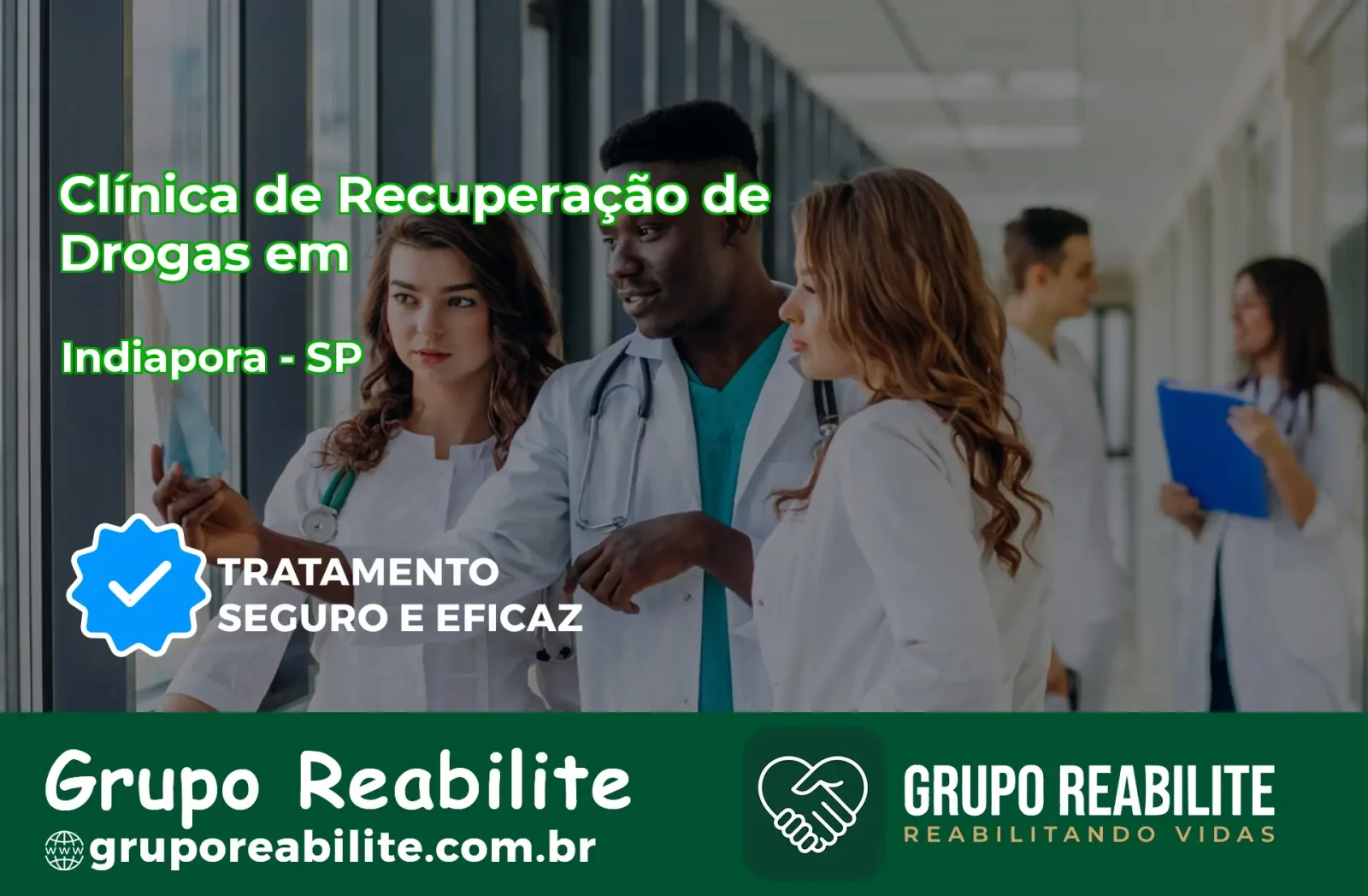 🚨 Clínica de Recuperação de Drogas em Indiaporã - SP
