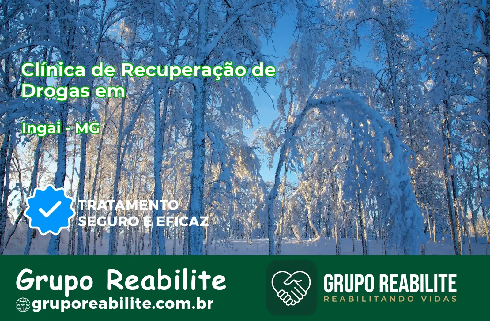 🚨 Clínica de Recuperação de Drogas em Ingaí - MG