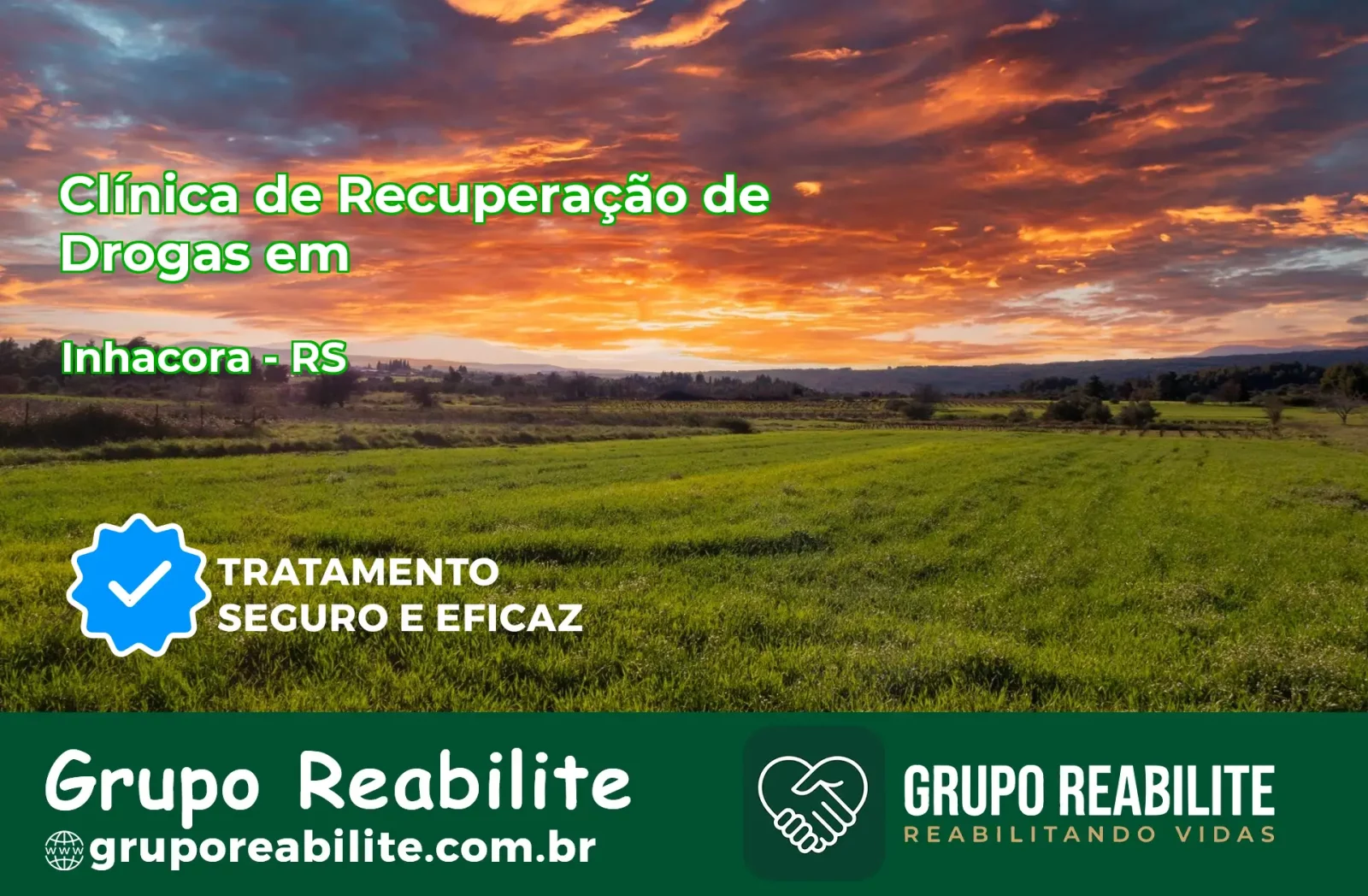 🚨 Clínica de Recuperação de Drogas em Inhacorá - RS