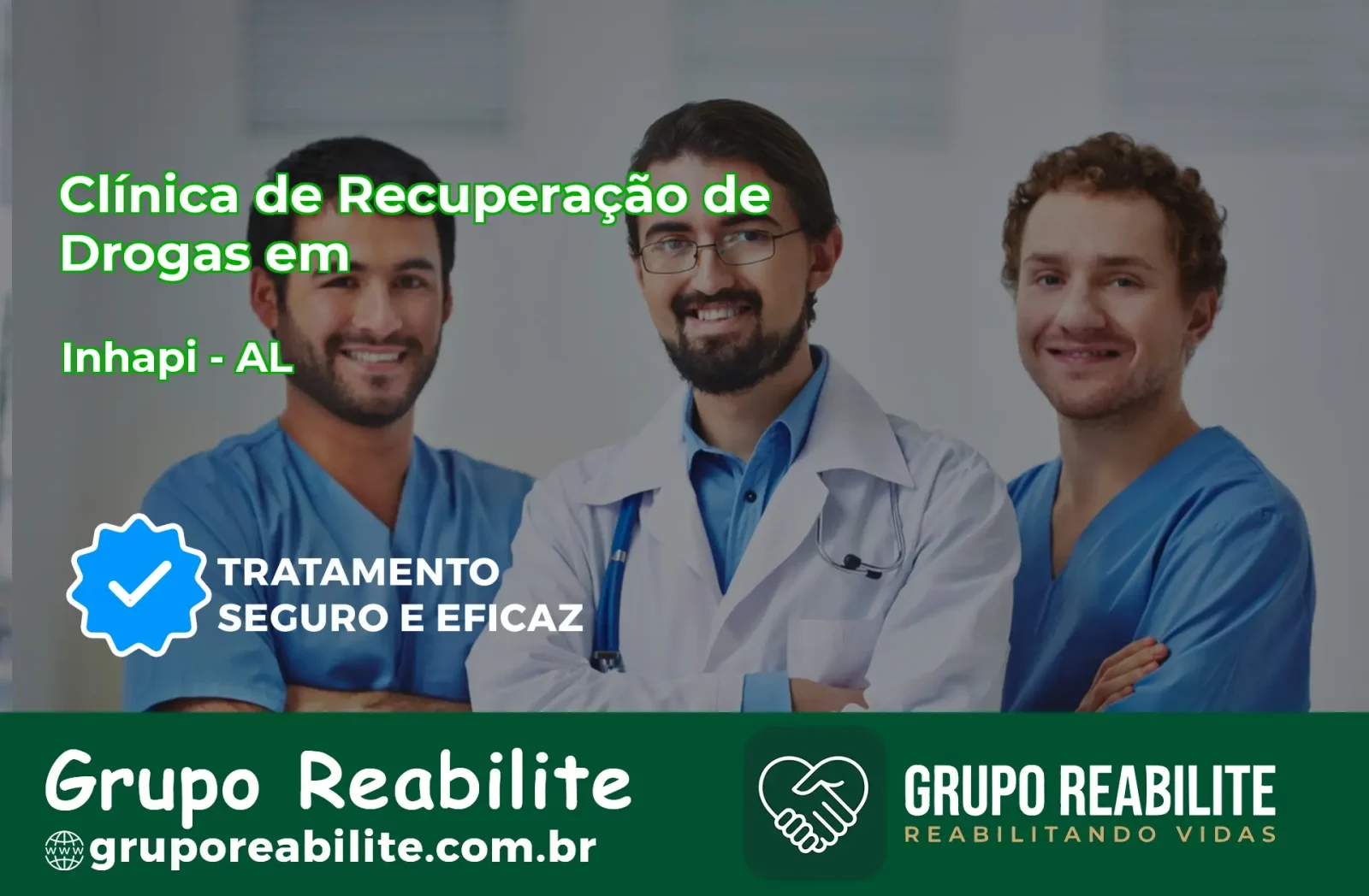 🚨 Clínica de Recuperação de Drogas em Inhapi - AL