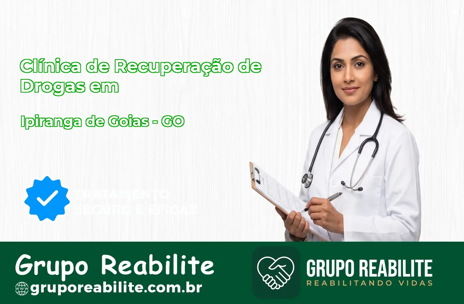 🚨 Clínica de Recuperação de Drogas em Ipiranga de Goiás - GO
