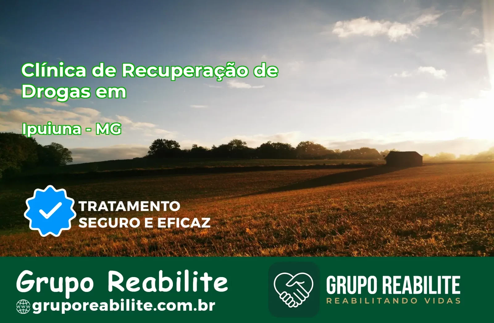 🚨 Clínica de Recuperação de Drogas em Ipuiúna - MG