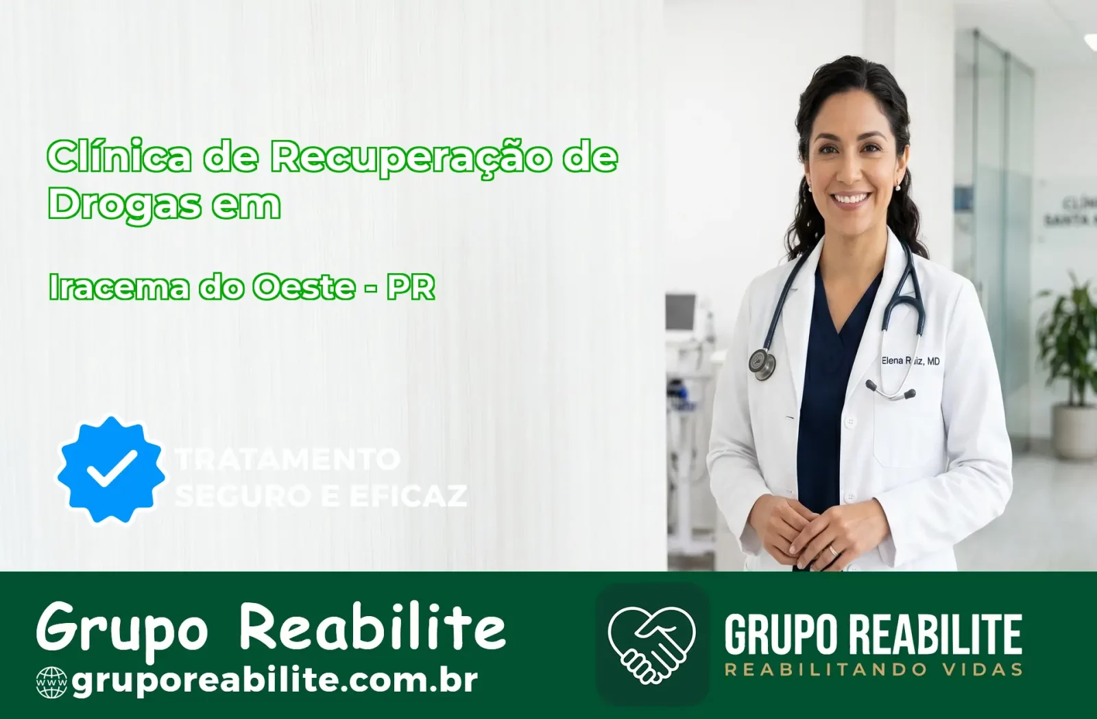 🚨 Clínica de Recuperação de Drogas em Iracema do Oeste - PR