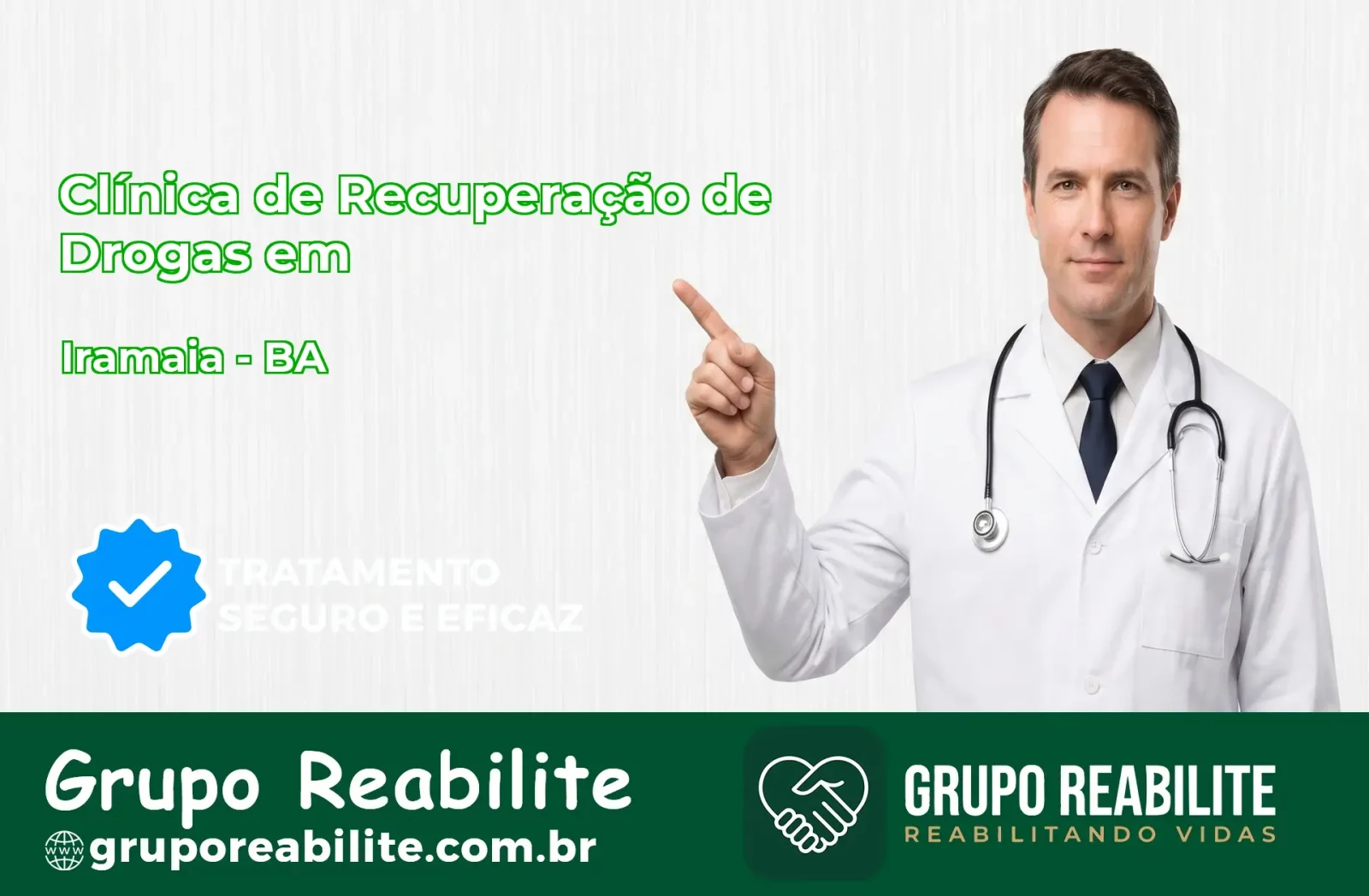 🚨 Clínica de Recuperação de Drogas em Iramaia - BA
