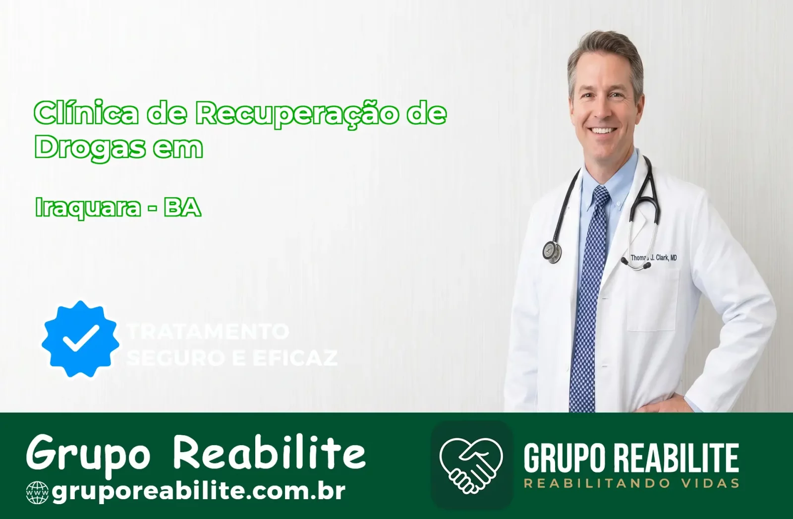 🚨 Clínica de Recuperação de Drogas em Iraquara - BA