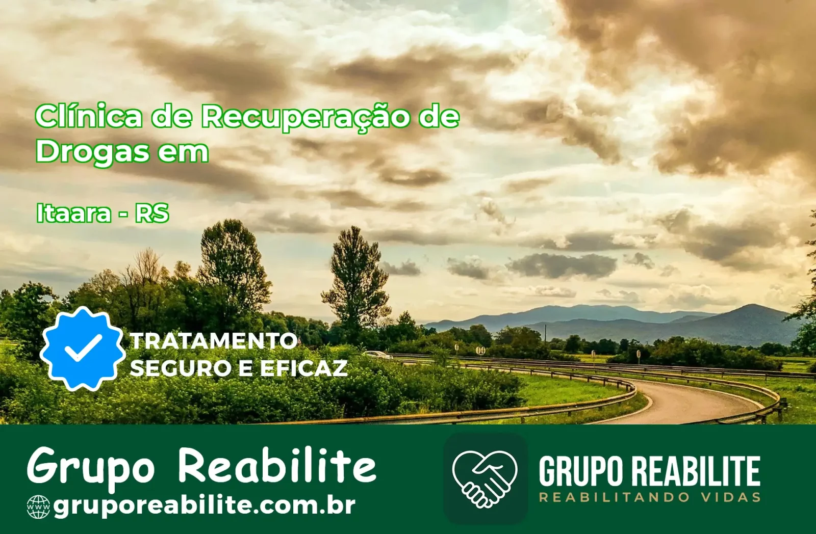 🚨 Clínica de Recuperação de Drogas em Itaara - RS