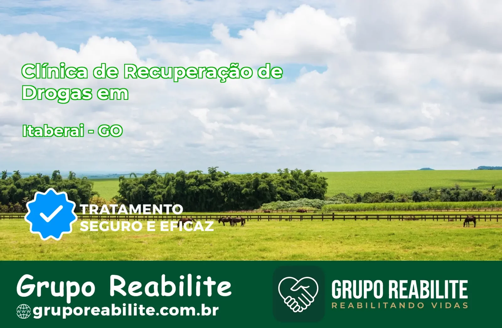 🚨 Clínica de Recuperação de Drogas em Itaberaí - GO