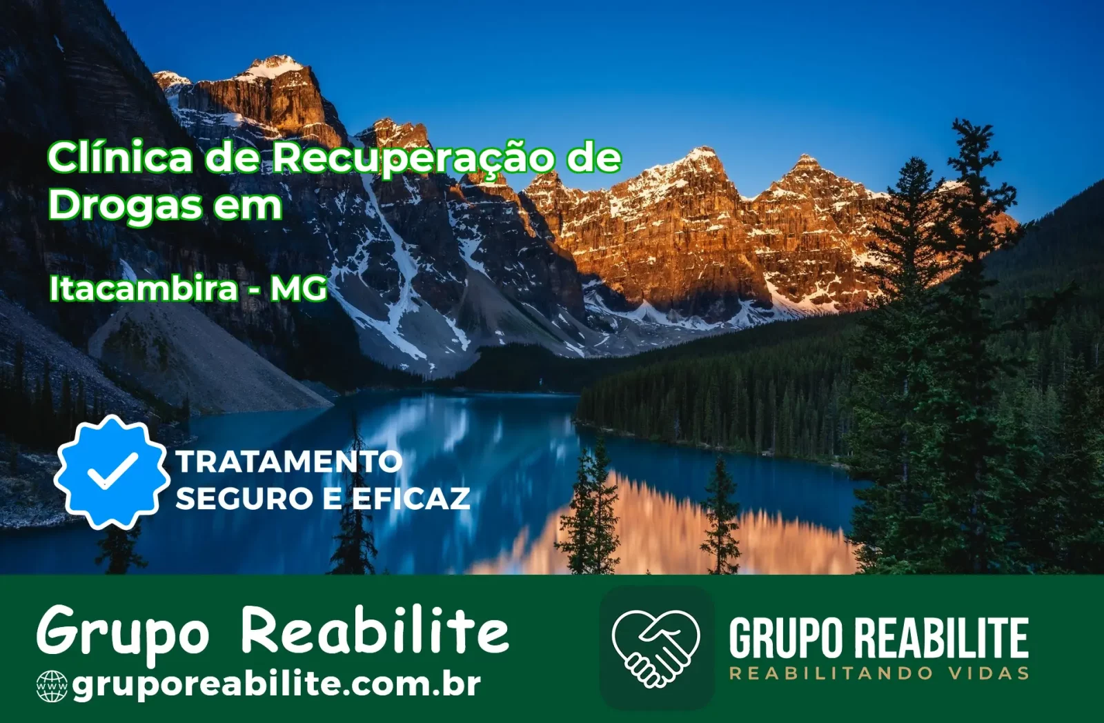 🚨 Clínica de Recuperação de Drogas em Itacambira - MG