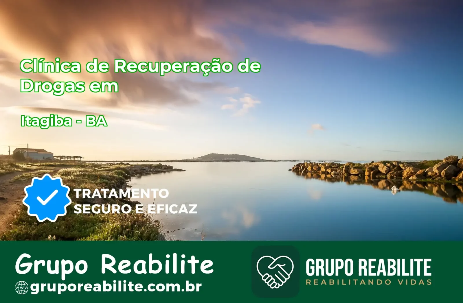 🚨 Clínica de Recuperação de Drogas em Itagibá - BA