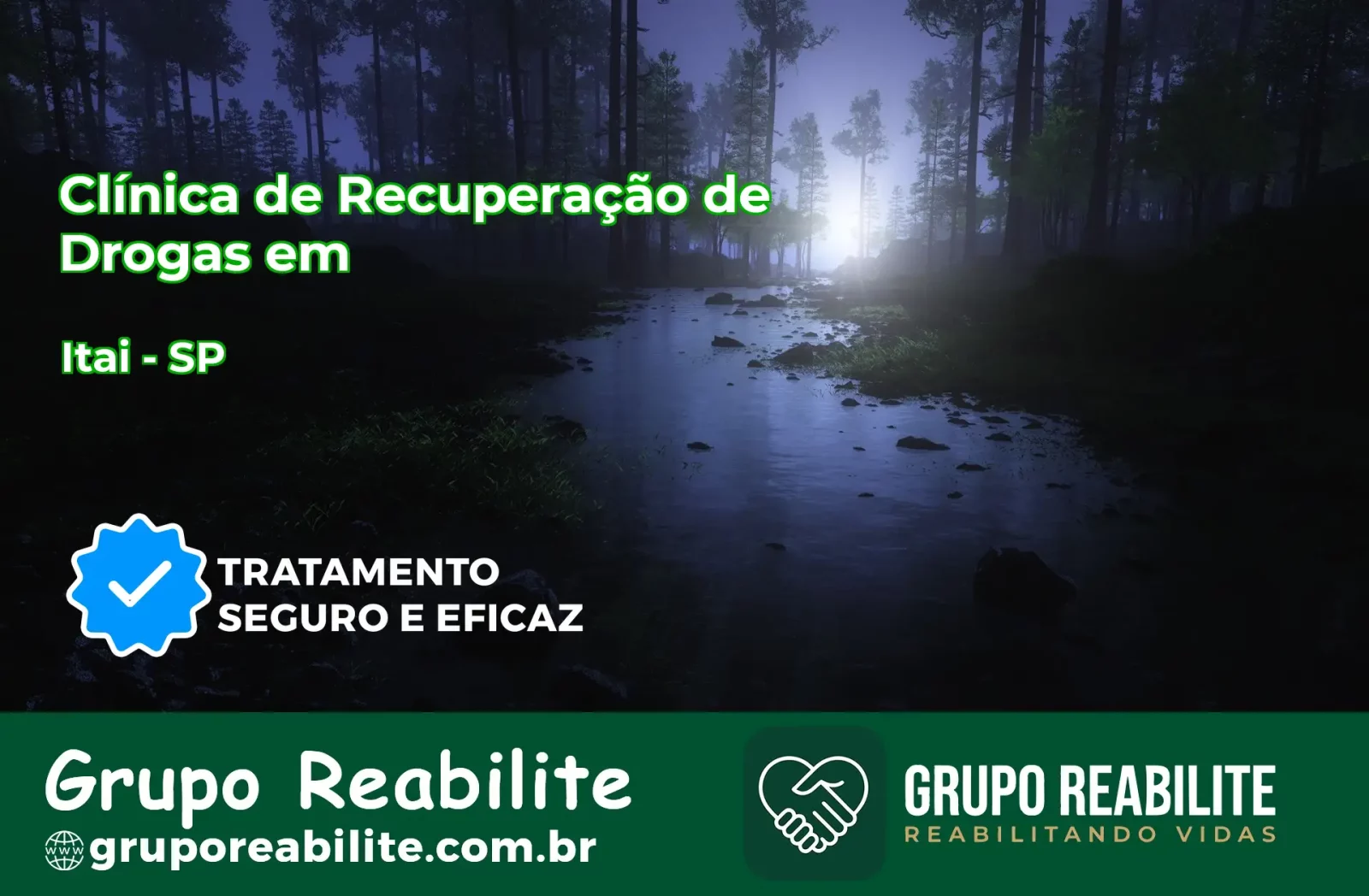 🚨 Clínica de Recuperação de Drogas em Itaí - SP