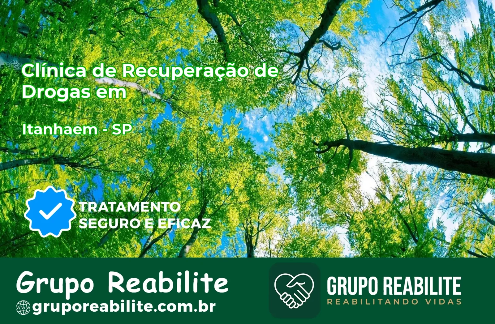🚨 Clínica de Recuperação de Drogas em Itanhaém - SP
