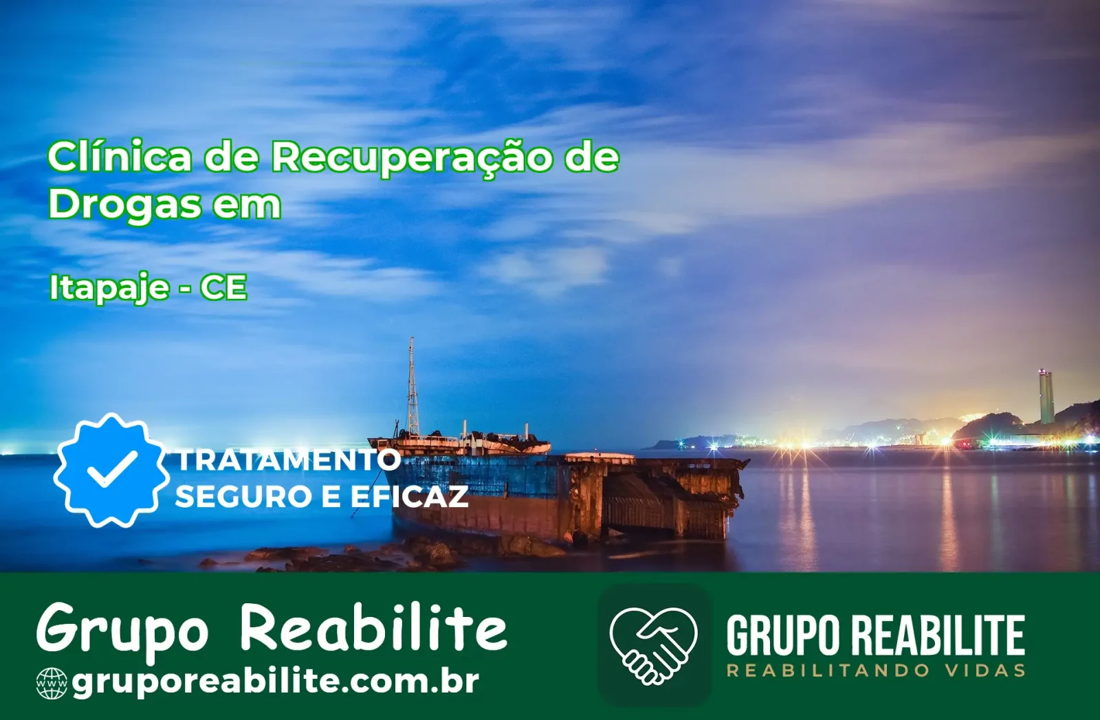 🚨 Clínica de Recuperação de Drogas em Itapajé - CE