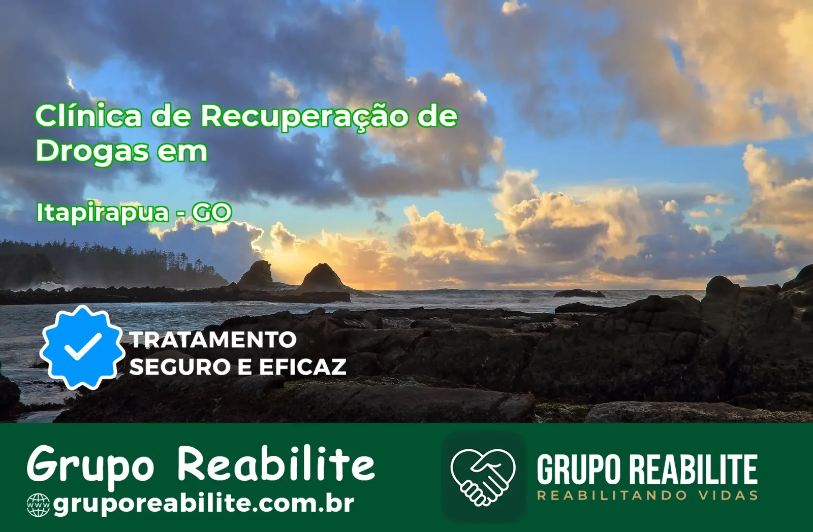🚨 Clínica de Recuperação de Drogas em Itapirapuã - GO