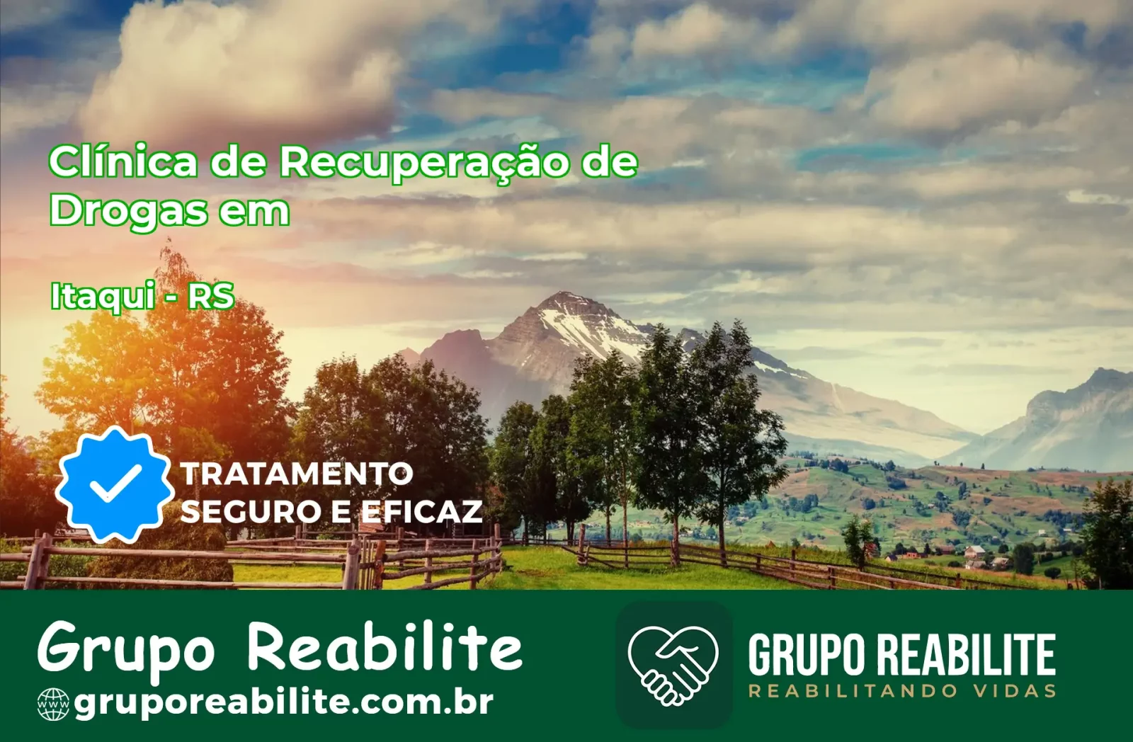 🚨 Clínica de Recuperação de Drogas em Itaqui - RS