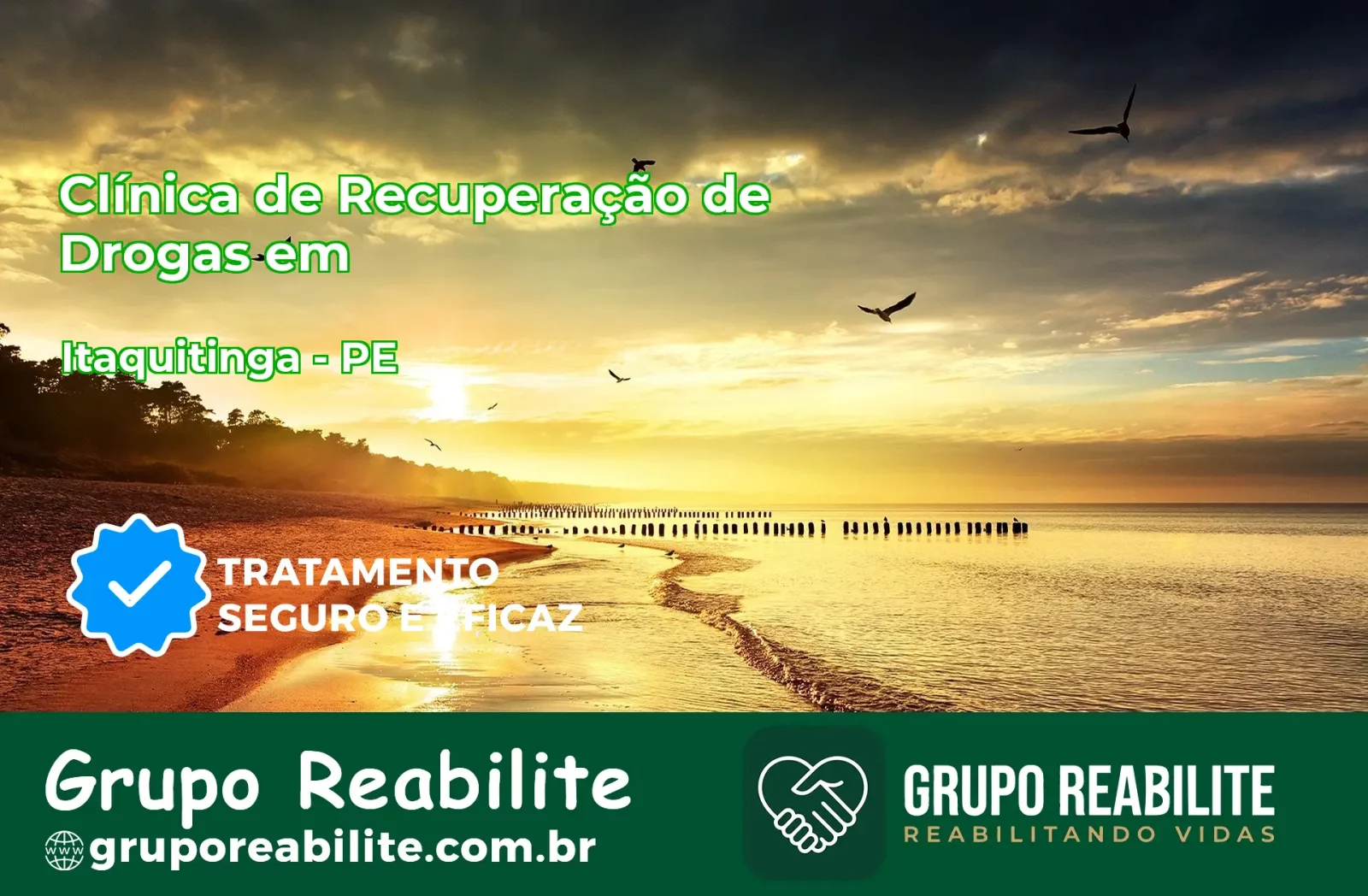 🚨 Clínica de Recuperação de Drogas em Itaquitinga - PE