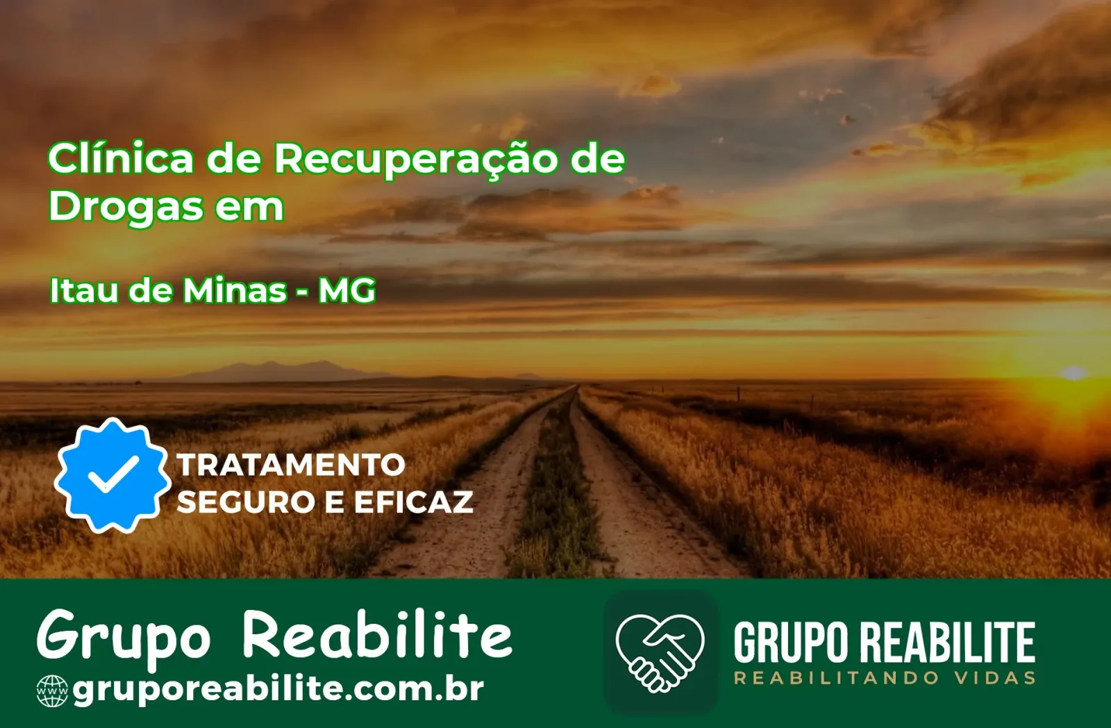🚨 Clínica de Recuperação de Drogas em Itaú de Minas - MG