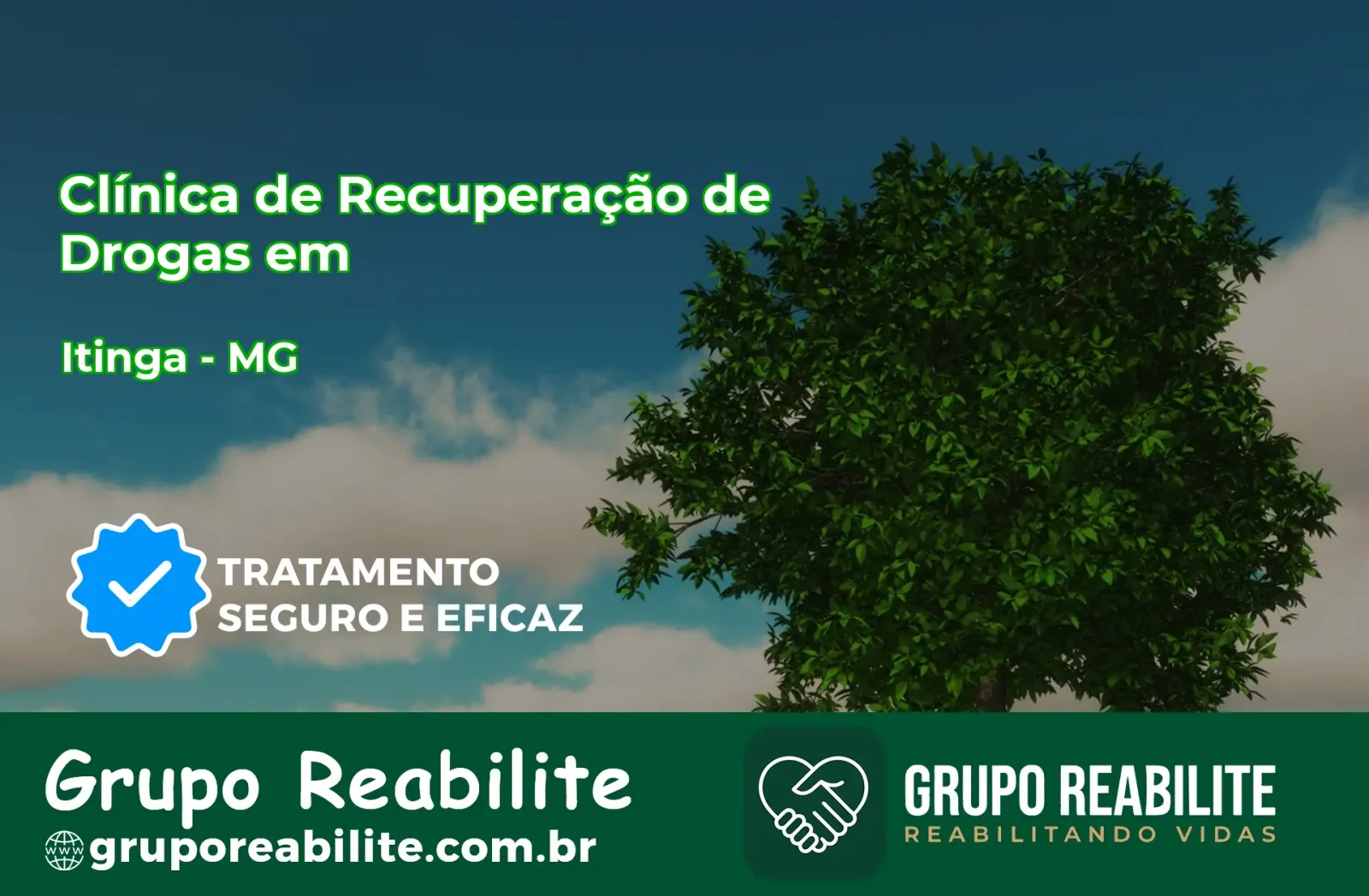 🚨 Clínica de Recuperação de Drogas em Itinga - MG