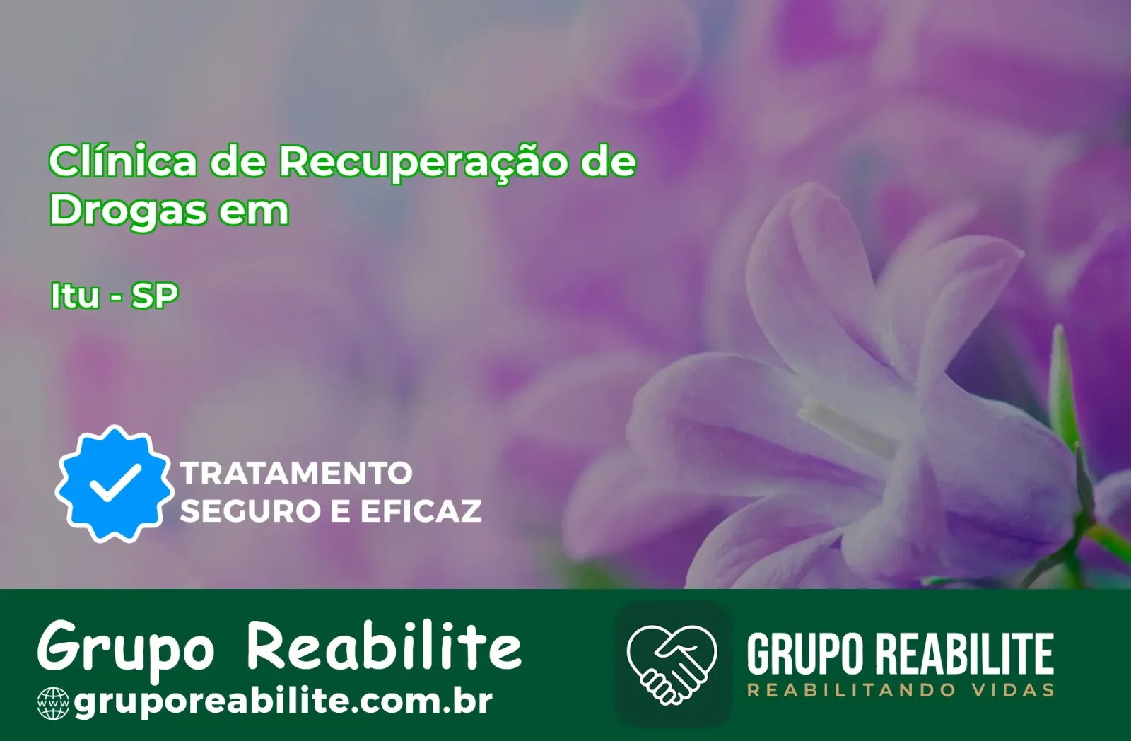 🚨 Clínica de Recuperação de Drogas em Itu - SP