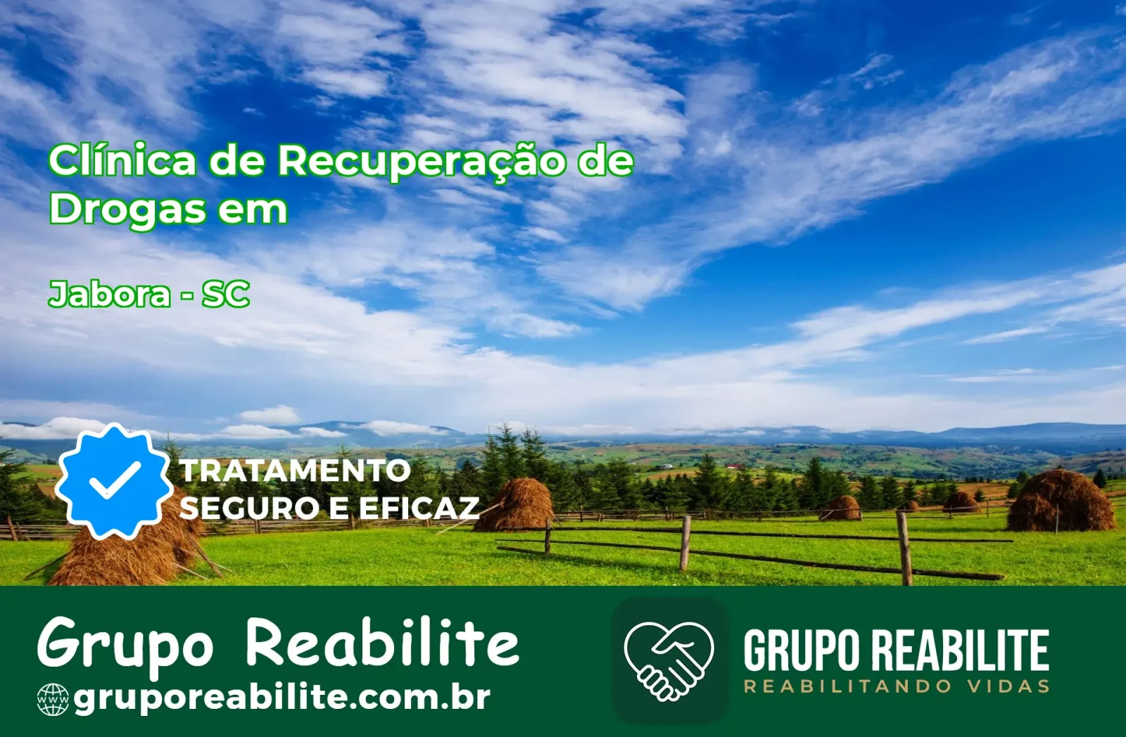 🚨 Clínica de Recuperação de Drogas em Jaborá - SC