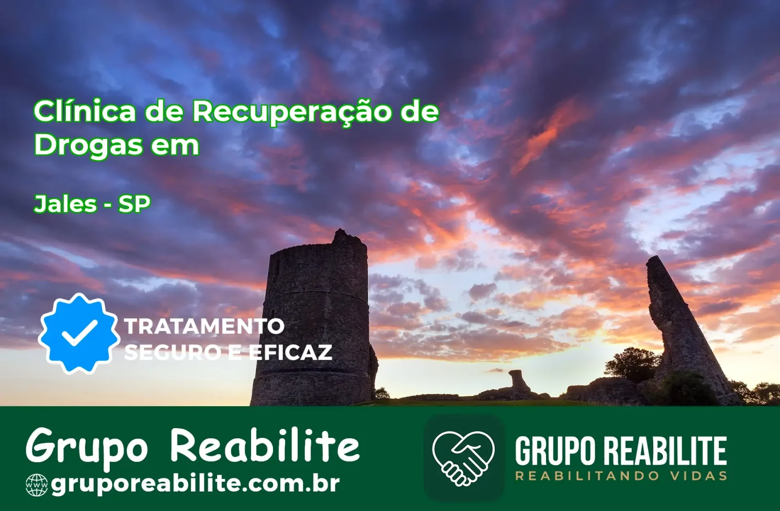🚨 Clínica de Recuperação de Drogas em Jales - SP