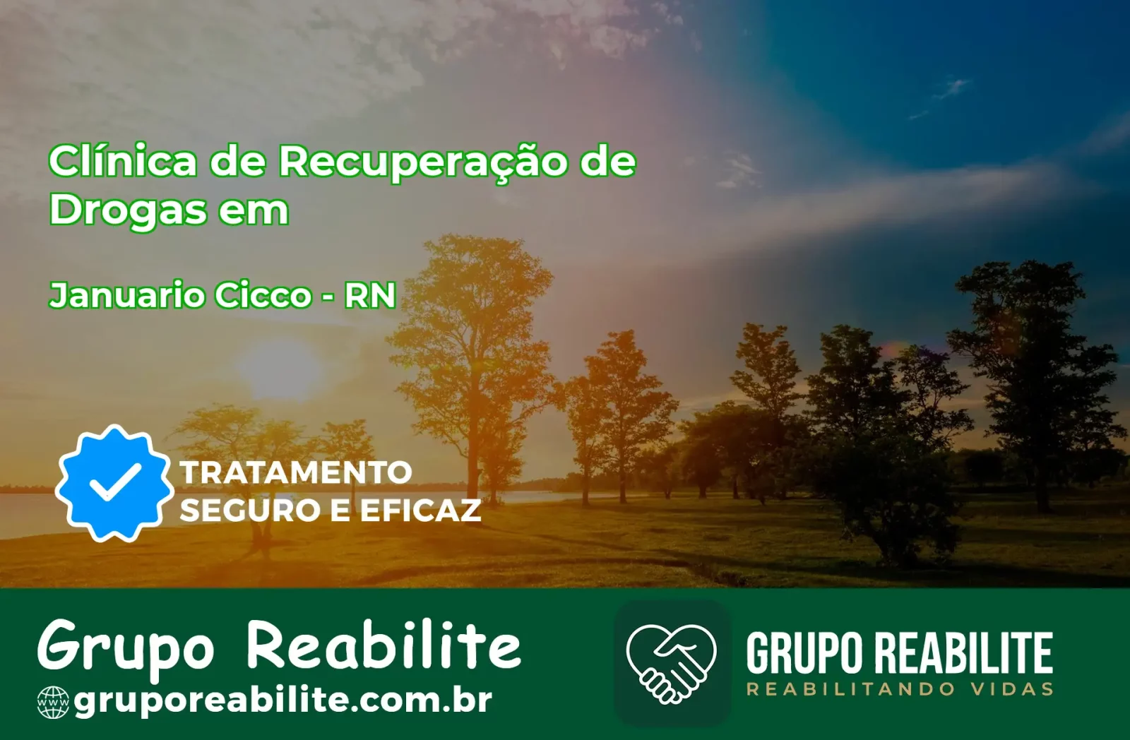 🚨 Clínica de Recuperação de Drogas em Januário Cicco - RN