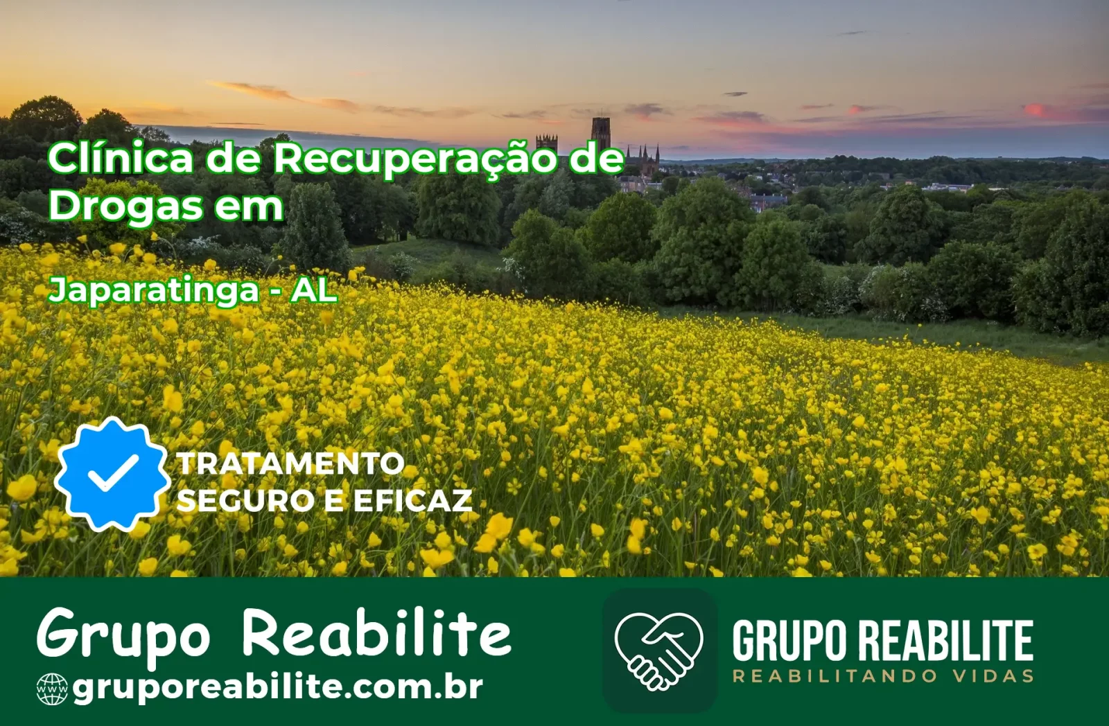 🚨 Clínica de Recuperação de Drogas em Japaratinga - AL