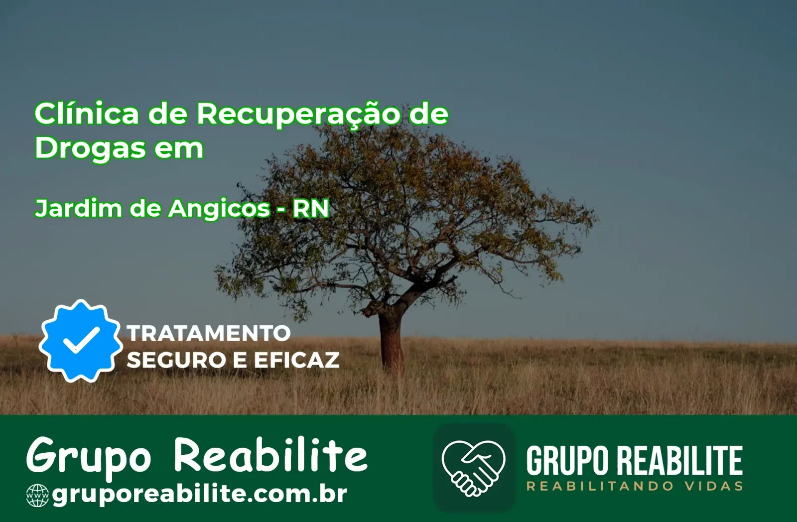 🚨 Clínica de Recuperação de Drogas em Jardim de Angicos - RN