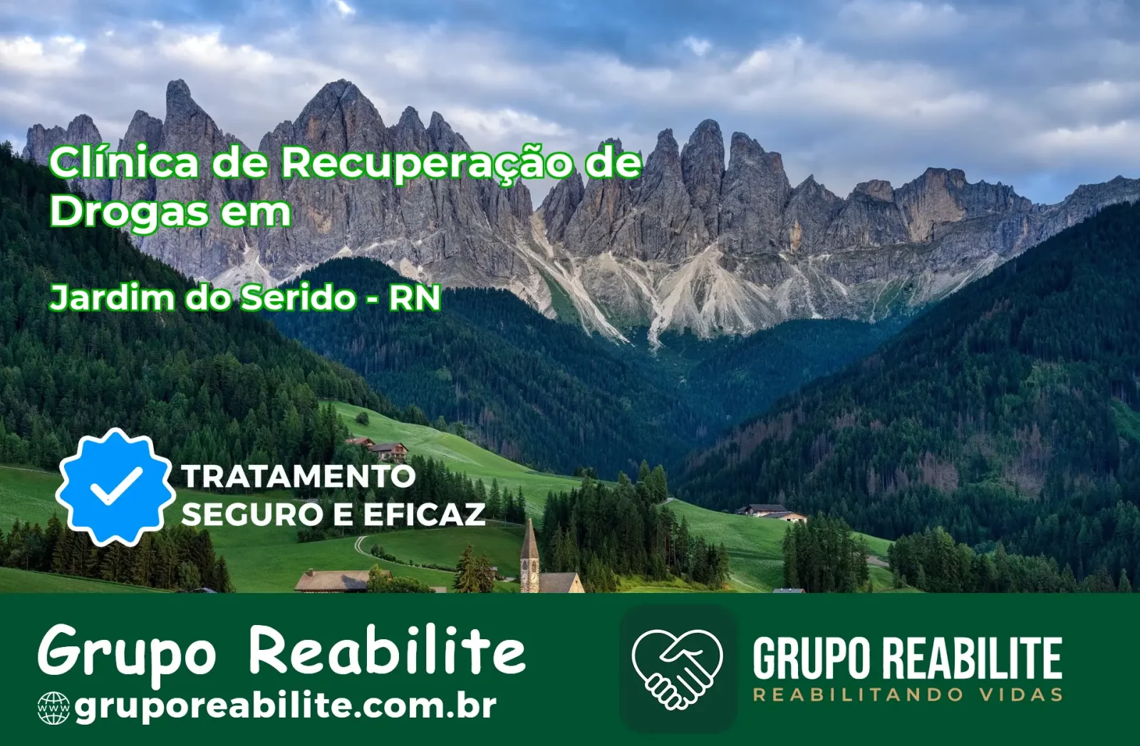 🚨 Clínica de Recuperação de Drogas em Jardim do Seridó - RN