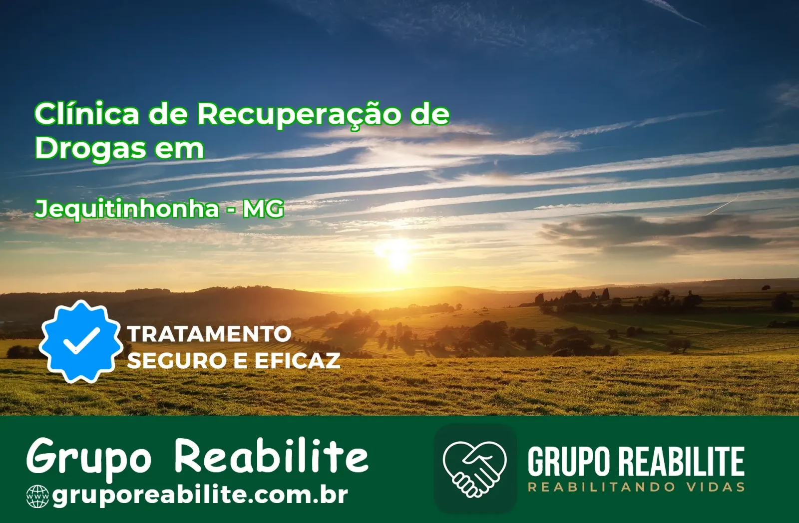 🚨 Clínica de Recuperação de Drogas em Jequitinhonha - MG