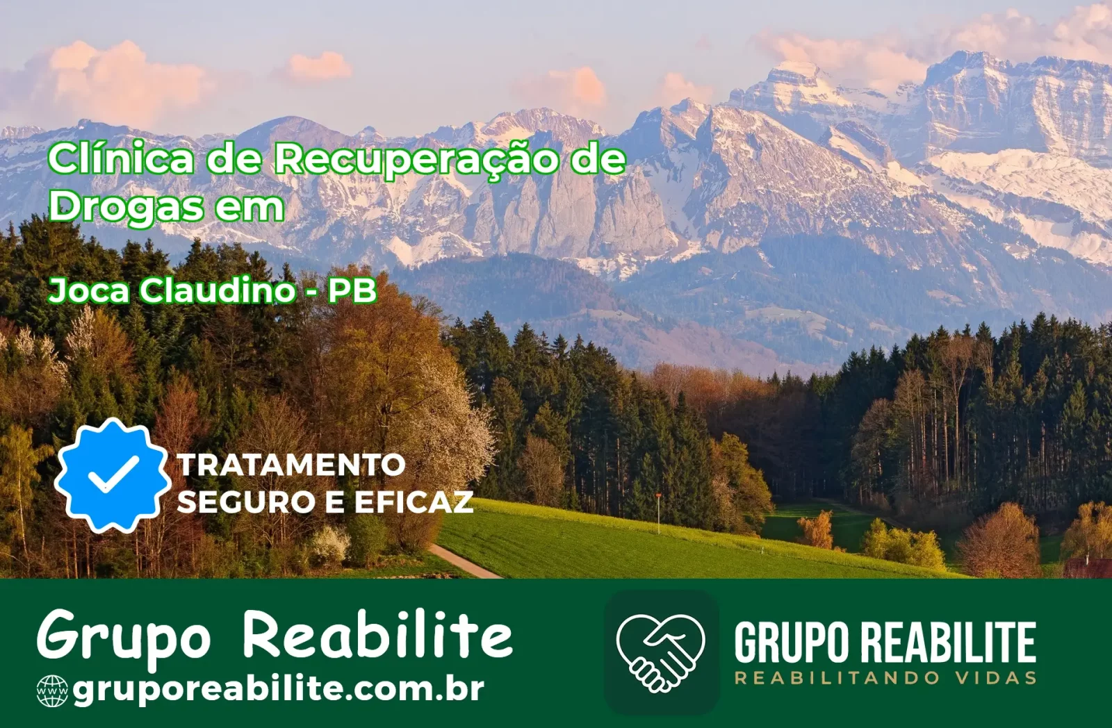 🚨 Clínica de Recuperação de Drogas em Joca Claudino - PB