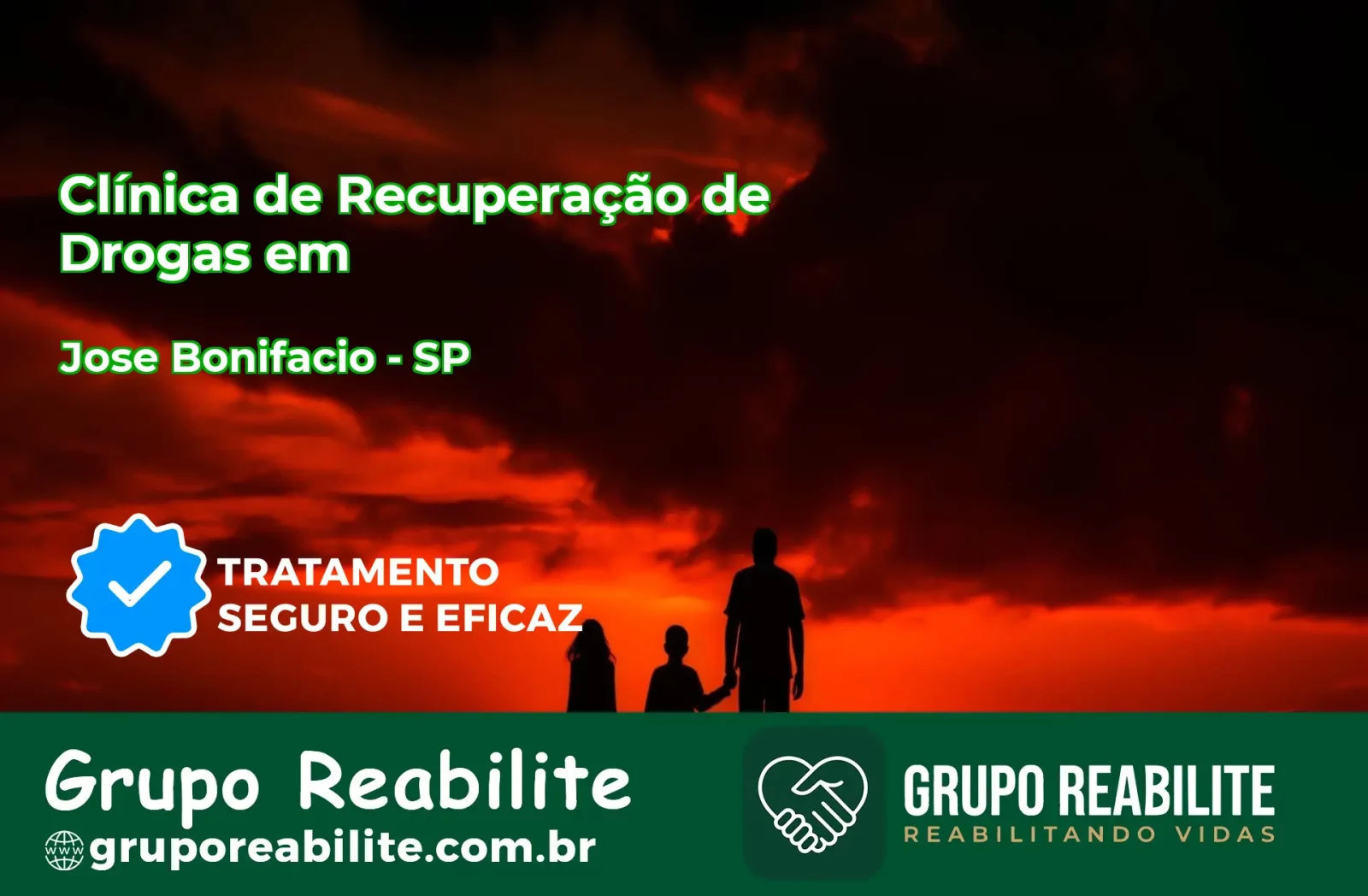 🚨 Clínica de Recuperação de Drogas em José Bonifácio - SP