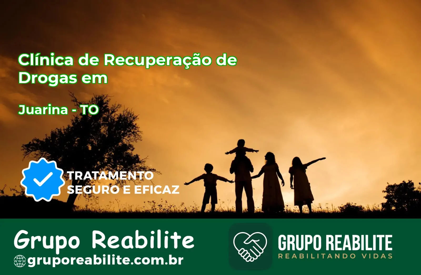 🚨 Clínica de Recuperação de Drogas em Juarina - TO