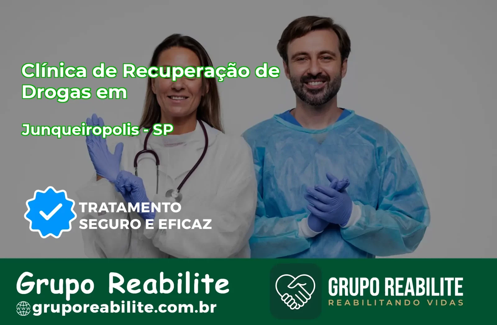 🚨 Clínica de Recuperação de Drogas em Junqueirópolis - SP
