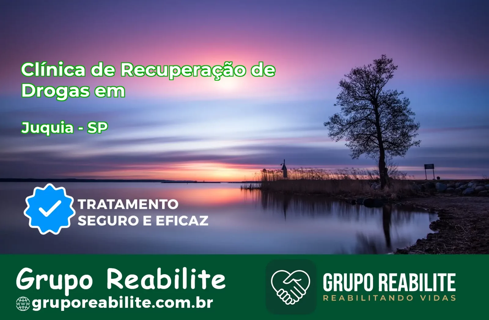 🚨 Clínica de Recuperação de Drogas em Juquiá - SP