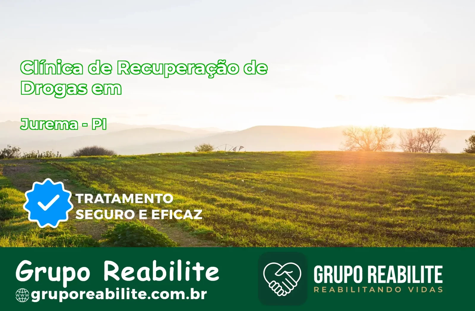 🚨 Clínica de Recuperação de Drogas em Jurema - PI