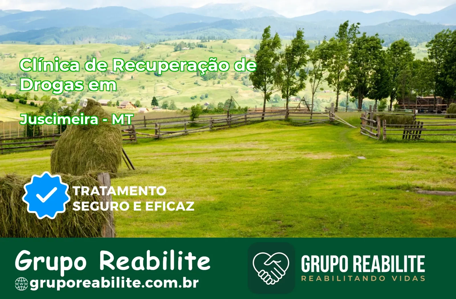 🚨 Clínica de Recuperação de Drogas em Juscimeira - MT