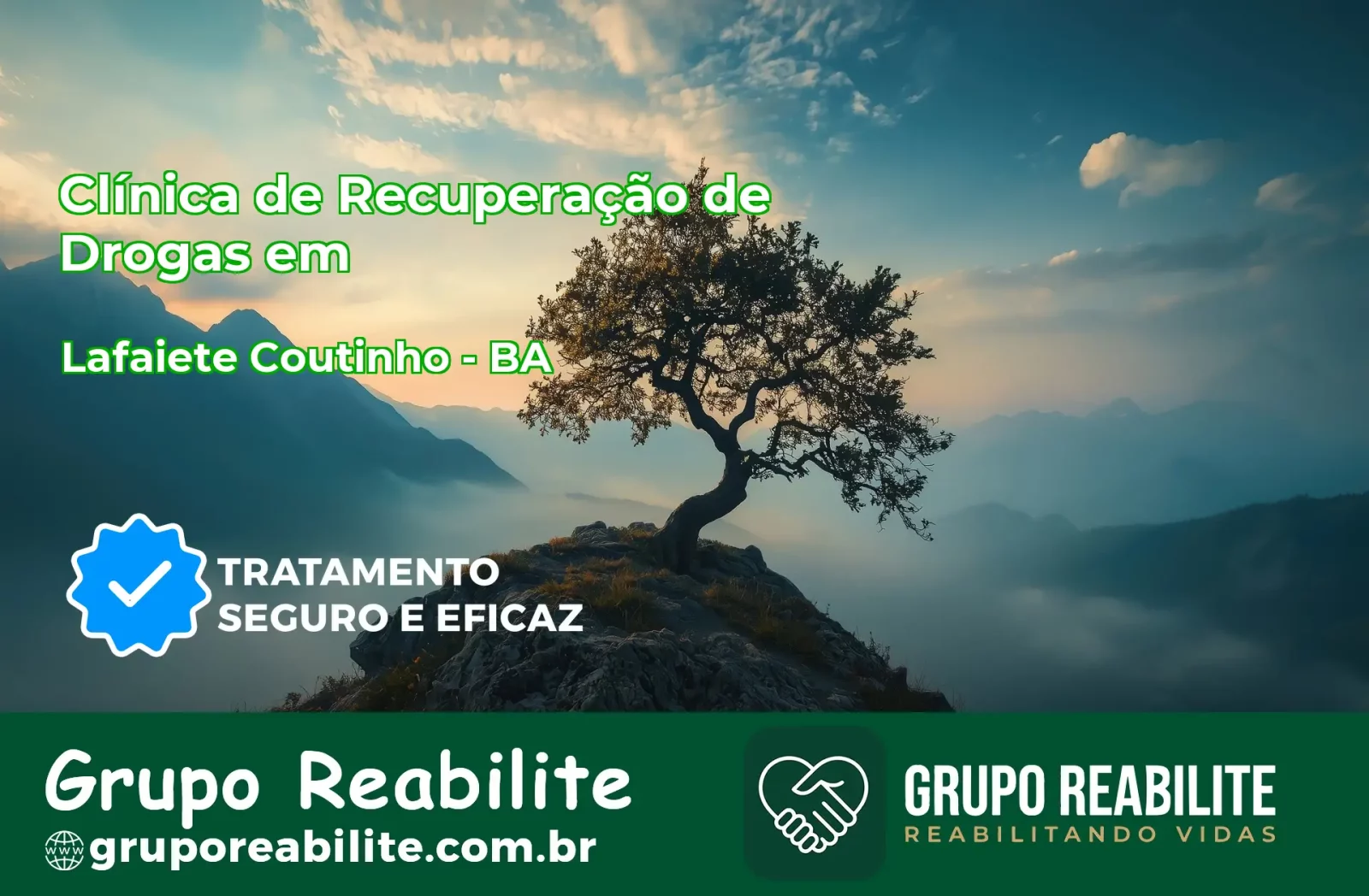 🚨 Clínica de Recuperação de Drogas em Lafaiete Coutinho - BA