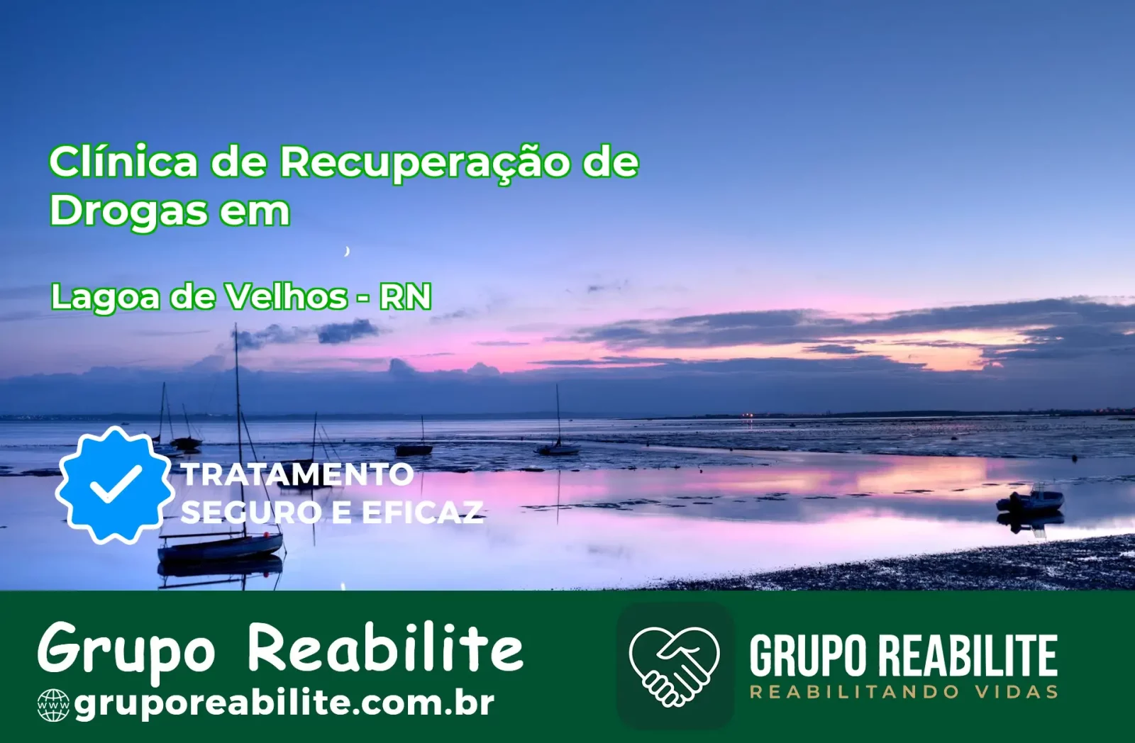 🚨 Clínica de Recuperação de Drogas em Lagoa de Velhos - RN