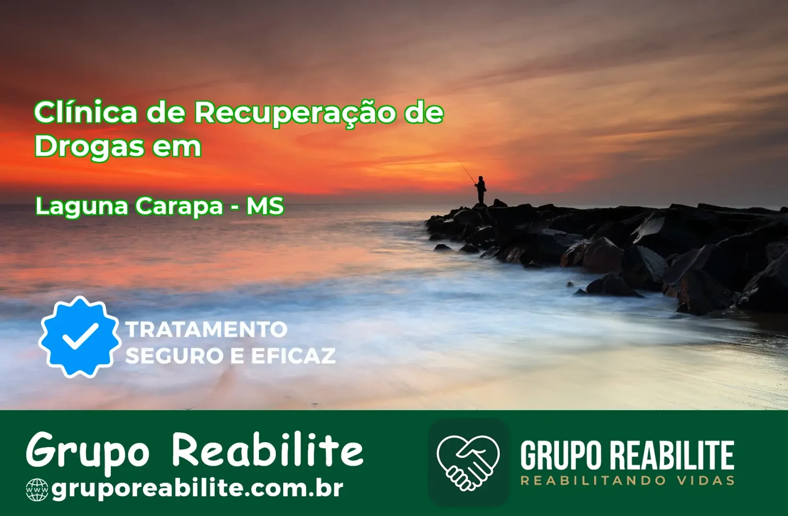 🚨 Clínica de Recuperação de Drogas em Laguna Carapã - MS