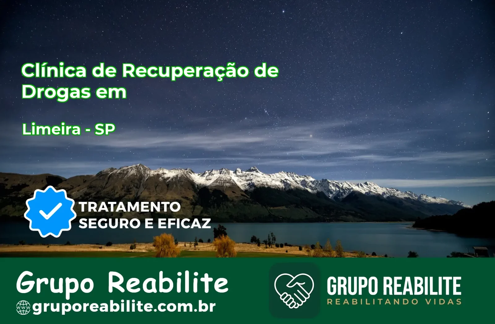 🚨 Clínica de Recuperação de Drogas em Limeira - SP