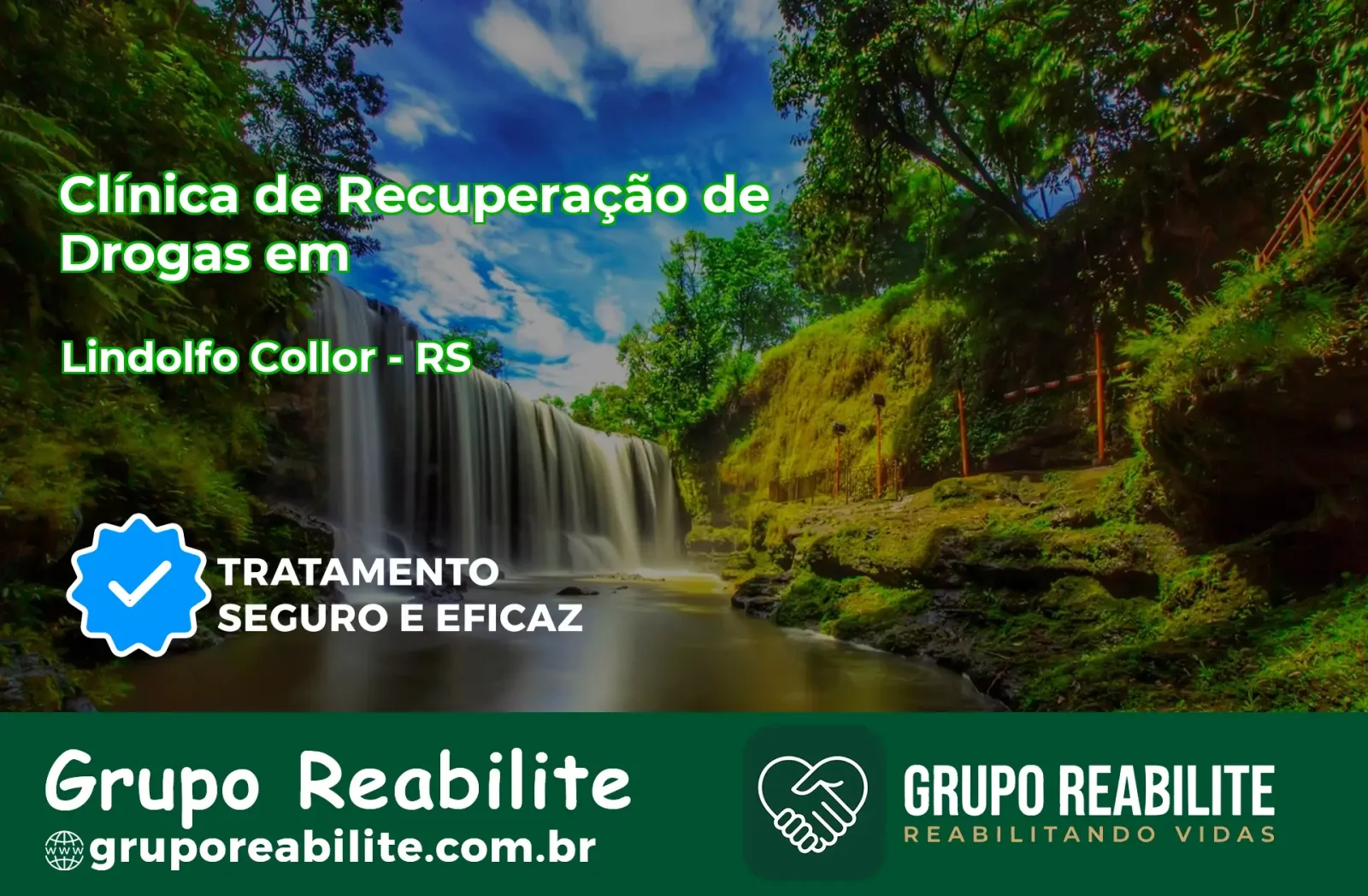 🚨 Clínica de Recuperação de Drogas em Lindolfo Collor - RS