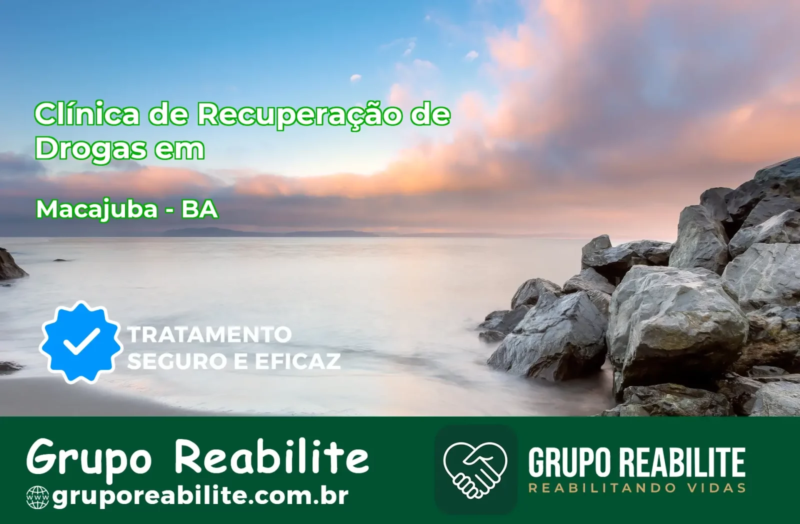 🚨 Clínica de Recuperação de Drogas em Macajuba - BA